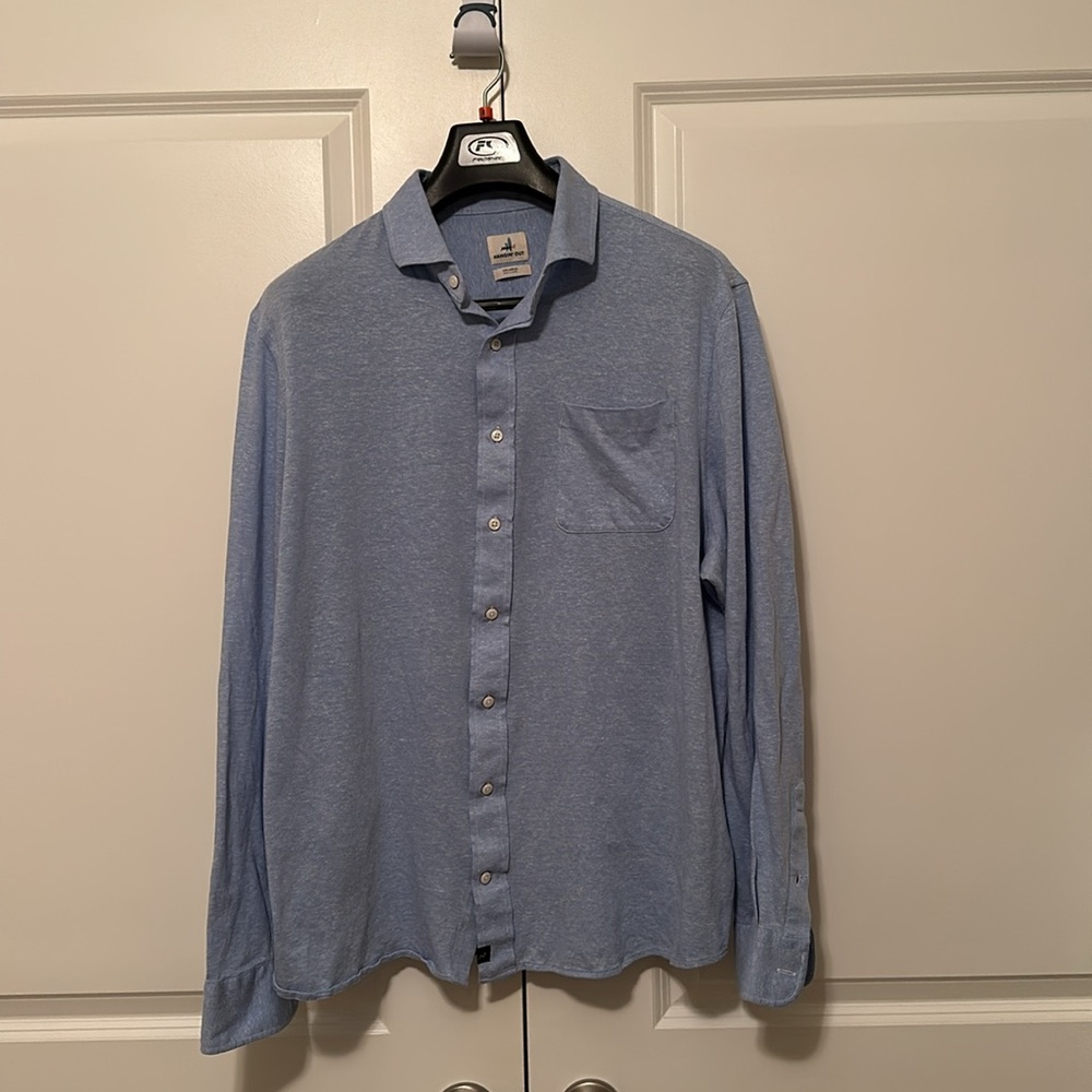 Johnny-O Light Blue Button Down - Picture 3 of 7